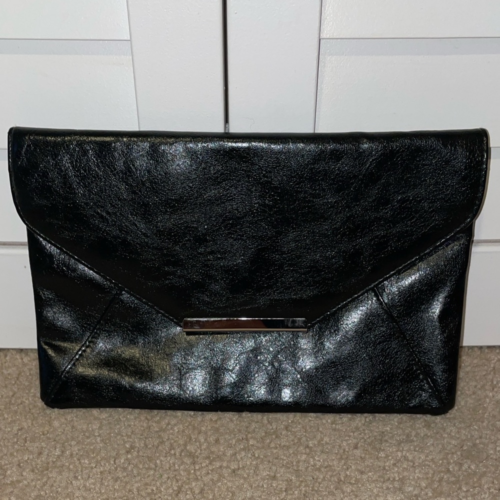 Elegant Black Clutch Bag Wallet Purse